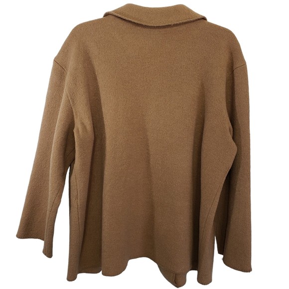 Liz Claiborne 100% Wool Blazer / Jacket with Square Front Pockets; Size Large - Picture 2 of 7